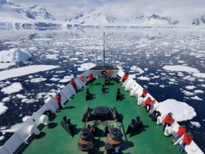 Homeward Bound ship Antarctica